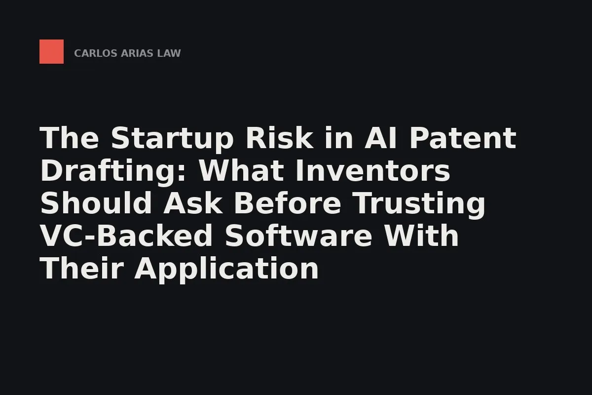 Inventor weighing whether to upload an invention disclosure to a venture-backed patent platform