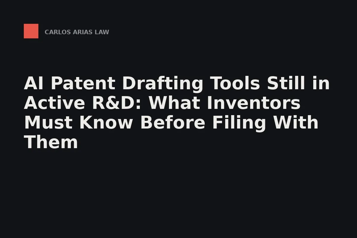 Inventor comparing two AI-generated claim drafts produced months apart on the same platform