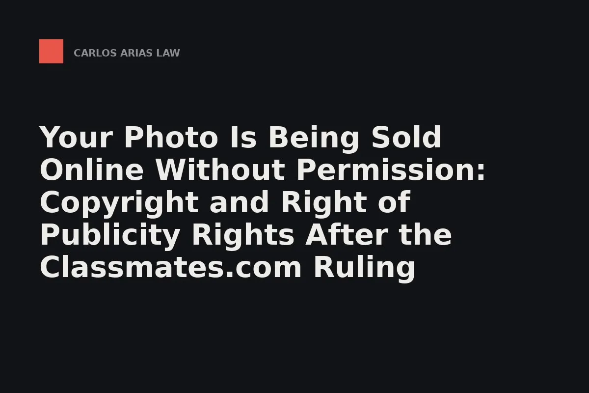 A yearbook photo surfacing on a paid people-search site